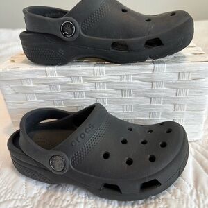 CROCS Kids Water Shoes - Black Sz. 12